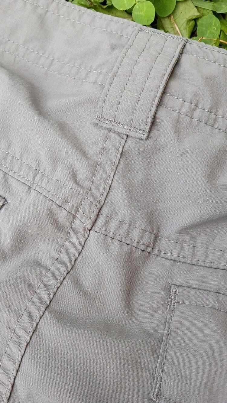 Columbia Silver Ridge Cargo Shorts Mens 36 Gray Nylon Hiking Trail Fishing 10" - Picture 15 of 15